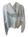 FP Movement Size S Grey Cotton Blend Heathered Hood Drawstring Sweatshirt Grey / S