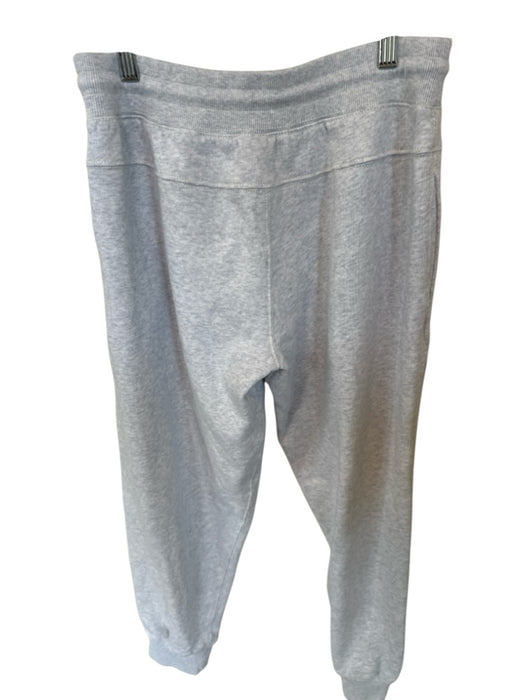 FP Movement Size S Grey Cotton Blend Jogger Drawstring Logo Detail Sweatpants Grey / S