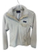 Patagonia Size XS White Polyester Sherpa Front Pocket Buttons Long Sleeve Jacket White / XS