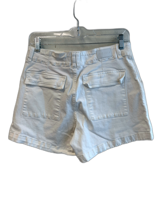 Pistola Size 28 White Cotton Blend Zip Fly Pockets Belt loops Shorts White / 28