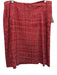 Escada Size 40 Red, White, Black Viscose Blend Zip Front Tweed Pockets Skirt Red, White, Black / 40