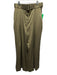 Zimmermann Size 4 Olive Green Silk Wide Leg Zip Fly Belt included Pants Olive Green / 4