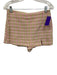 Zara Size M/S Pink, Green, White Cotton Blend Sleeveless Tweed Skort Short Set Pink, Green, White / M/S
