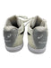 Asics Shoe Size 7 White, Gray & Black Synthetic Running Lace Up webbed Sneakers White, Gray & Black / 7