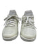 Asics Shoe Size 7 White, Gray & Black Synthetic Running Lace Up webbed Sneakers White, Gray & Black / 7
