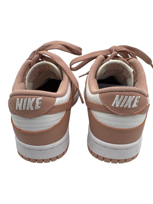 Nike Shoe Size 8 Mauve Pink Leather Low Top Lace Up Dunk Sneakers Mauve Pink / 8