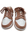 Nike Shoe Size 8 Mauve Pink Leather Low Top Lace Up Dunk Sneakers Mauve Pink / 8