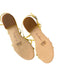Sam Edelman Shoe Size 7.5 Yellow Leather Strappy Open Toe & Heel Flat Shoes Yellow / 7.5