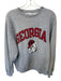 Champion Size M Gray & Red Cotton UGA Crew Neck Men's Sweatshirt Gray & Red / M
