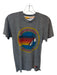 Aviator Nation Size S Gray & multi Cotton Short Sleeve Logo Athletic Top Gray & multi / S