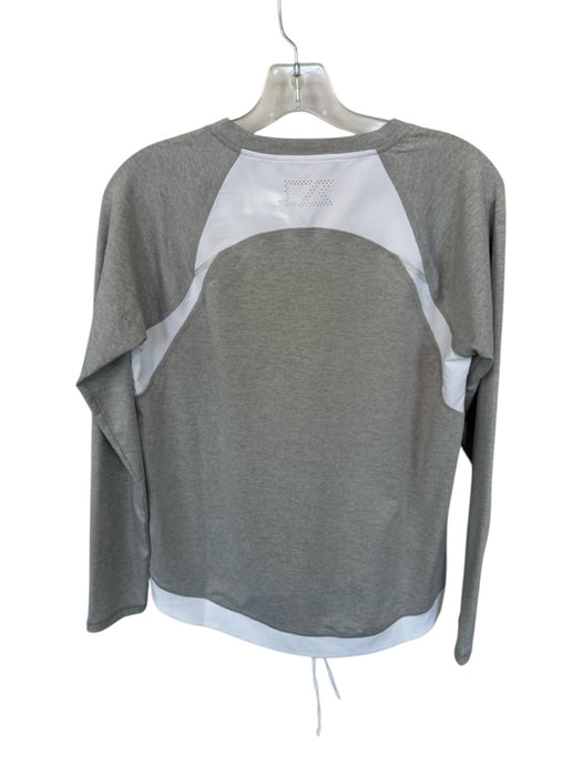 Cutter & Buck Size XS/TP Grey & White Polyester Blend Color Block UGA Top Grey & White / XS/TP