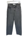 Abercrombie & Fitch Size 25 Grey & Silver Polyester Blend Studs High Waist Jeans Grey & Silver / 25