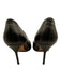 Sarah Flint Shoe Size 37.5 Black Leather Pointed Toe Skinny Heel Pumps Black / 37.5