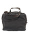 Bottega Veneta Dark Brown Nylon Leather trim Top Handles Top Zip Bag Dark Brown / M