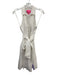 Lilly Pulitzer Size 2 White Cotton V Neck Eyelet Tie Waist Sleeveless Dress White / 2
