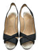 Christian Louboutin Shoe Size 36.5 Black, Silver, White Leather Sandals Black, Silver, White / 36.5