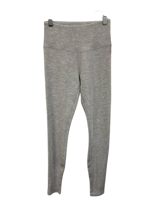 Alo Size XS Gray Heathered Waffle Knit Leggings Gray / XS
