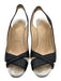 Christian Louboutin Shoe Size 36.5 Black, Silver, White Leather Sandals Black, Silver, White / 36.5