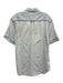 Kenzo Size S Light Wash Cotton Solid Button Up Button Down Men's Short Sleeve Light Wash / S