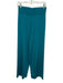 Cult Gaia Size XS Teal Viscose Blend Elastic Waist Wide Leg Pants Teal / XS