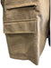 Corneliani Size 56 Beige Polyester Solid Buttons Men's Jacket Beige / 56