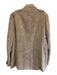 Corneliani Size 56 Beige Polyester Solid Buttons Men's Jacket Beige / 56