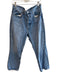 Agolde Size 29 Medium Wash Cotton Button Fly High Rise Wide Leg Jeans Medium Wash / 29