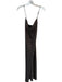 Banana Republic Size S Brown & Black Polyester Spaghetti Strap Shapes Maxi Dress Brown & Black / S