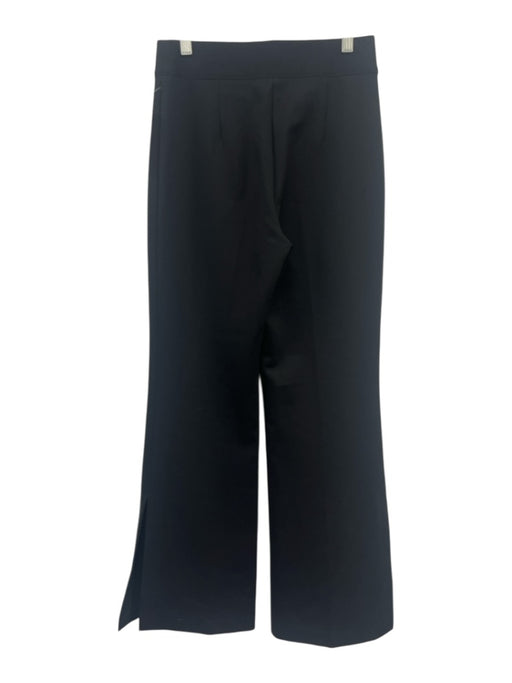 Spanx Size Small Black Elastic Waist Flare Leg Split Hem Pants Black / Small