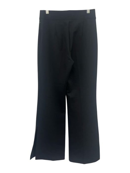Spanx Size Small Black Elastic Waist Flare Leg Split Hem Pants Black / Small
