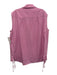 Loewe Size Est Small Pink Cotton Sleeveless Striped Button Front Top Pink / Est Small