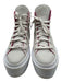 Converse Shoe Size 9 gray & pink Canvas Platform Cap Toe High Top Sneakers gray & pink / 9