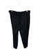 Vince Size M Black & Yellow Polyester Blend Pin Stripe Belt Loops Pants Black & Yellow / M