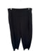 Spanx Size L Black Modal Blend Lining Detail Spandex Soft Athletic Sweatpants Black / L