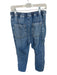Pilcro Size S Denim Cotton Blend Drawstring Sinched Waist Pants Denim / S