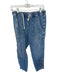 Pilcro Size S Denim Cotton Blend Drawstring Sinched Waist Pants Denim / S