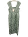 Sachin & Babi Size 10 Sage green Polyester Short Sleeve Floral Jacquard Dress Sage green / 10