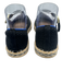Rothy's Shoe Size 7.5 Navy & Aqua Synthetic Knit Slip On Closed Toe Shoes Navy & Aqua / 7.5