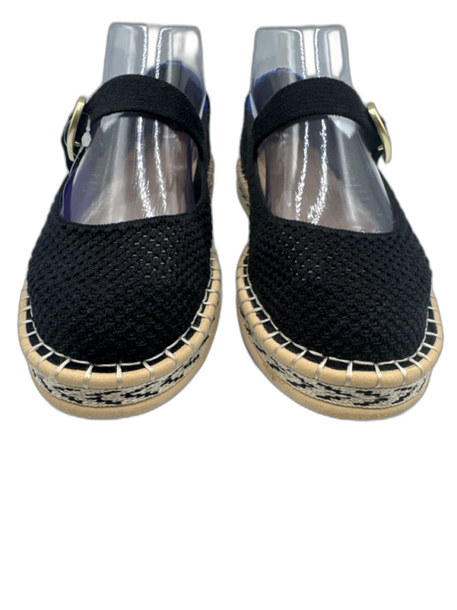 Rothy's Shoe Size 7.5 Navy & Aqua Synthetic Knit Slip On Closed Toe Shoes Navy & Aqua / 7.5