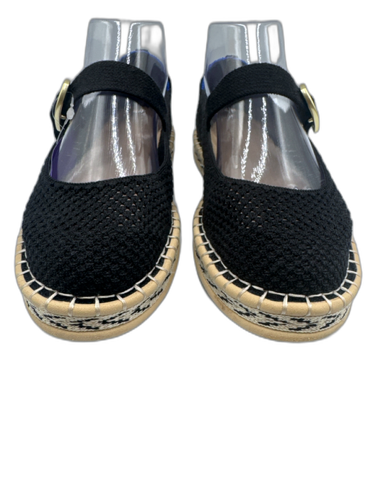 Rothy's Shoe Size 7.5 Navy & Aqua Synthetic Knit Slip On Closed Toe Shoes Navy & Aqua / 7.5