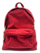 Polo Red Cotton Cordouroy bookbag Men's Bag Red