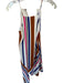 Elliatt Size XS Brown & Blue Polyester Sleeveless Striped Asymetrical Dress Brown & Blue / XS