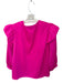 Crosby Size S Hot pink Long Balloon Sleeve Ruffles V Neck Top Hot pink / S