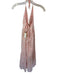 Molly Bracken Size Est S Orange & Purple Cotton Spaghetti Strap Flowers Dress Orange & Purple / Est S