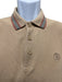 Burberry Size XL Tan Cotton Solid Pique Polo Men's Short Sleeve Tan / XL