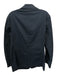 Theory Navy Cotton Solid 2 Button Men's Blazer Navy / 40