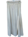 The Great Size 1/S White Cotton Smocked Waist Band Eyelet Hem Maxi Skirt White / 1/S