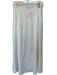The Great Size 1/S White Cotton Smocked Waist Band Eyelet Hem Maxi Skirt White / 1/S