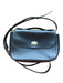 Clare V Black Leather turn lock Front Flap Crossbody Bag Black / S