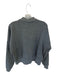 perfectwhitetee Gray Cotton Blend Half Zip Heathered Long Sleeve Pullover Gray / S